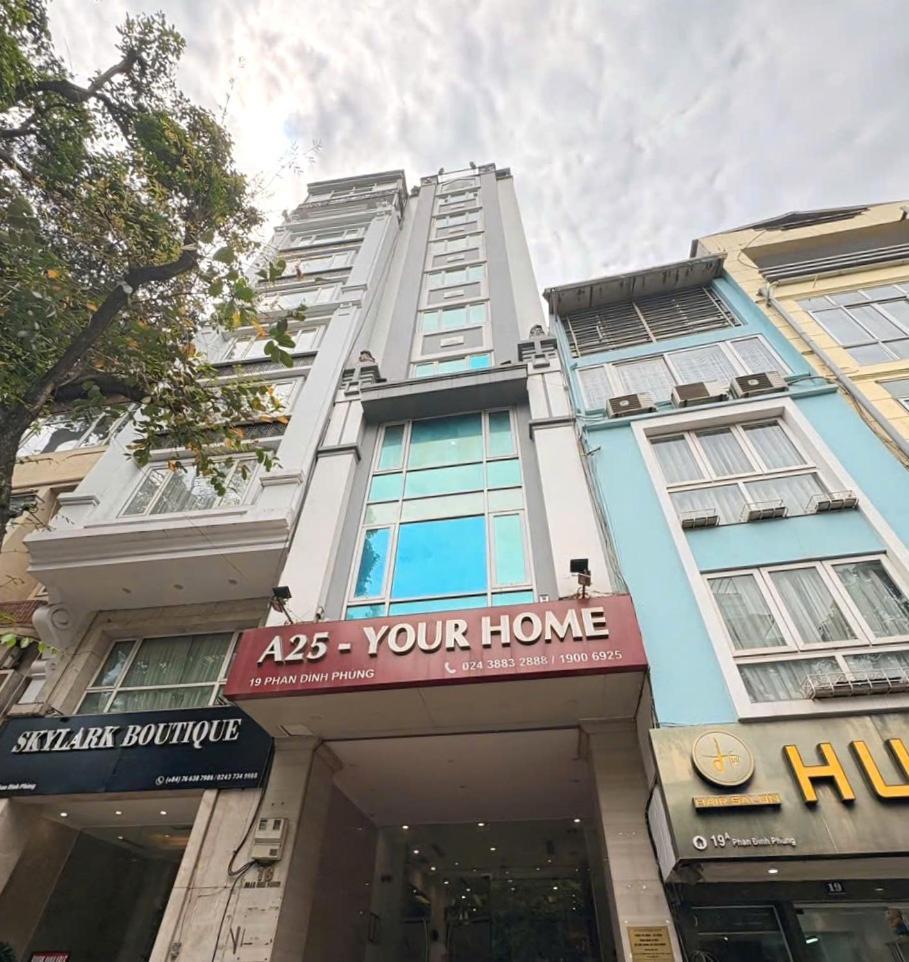 A25 Hotel - 19 Phan Dinh Phung Hanoi Exteriör bild